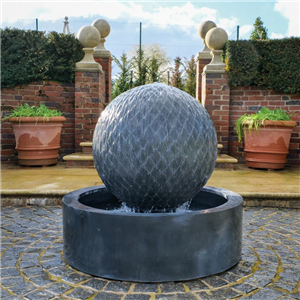 Leaf Ball Water Feature 70cm